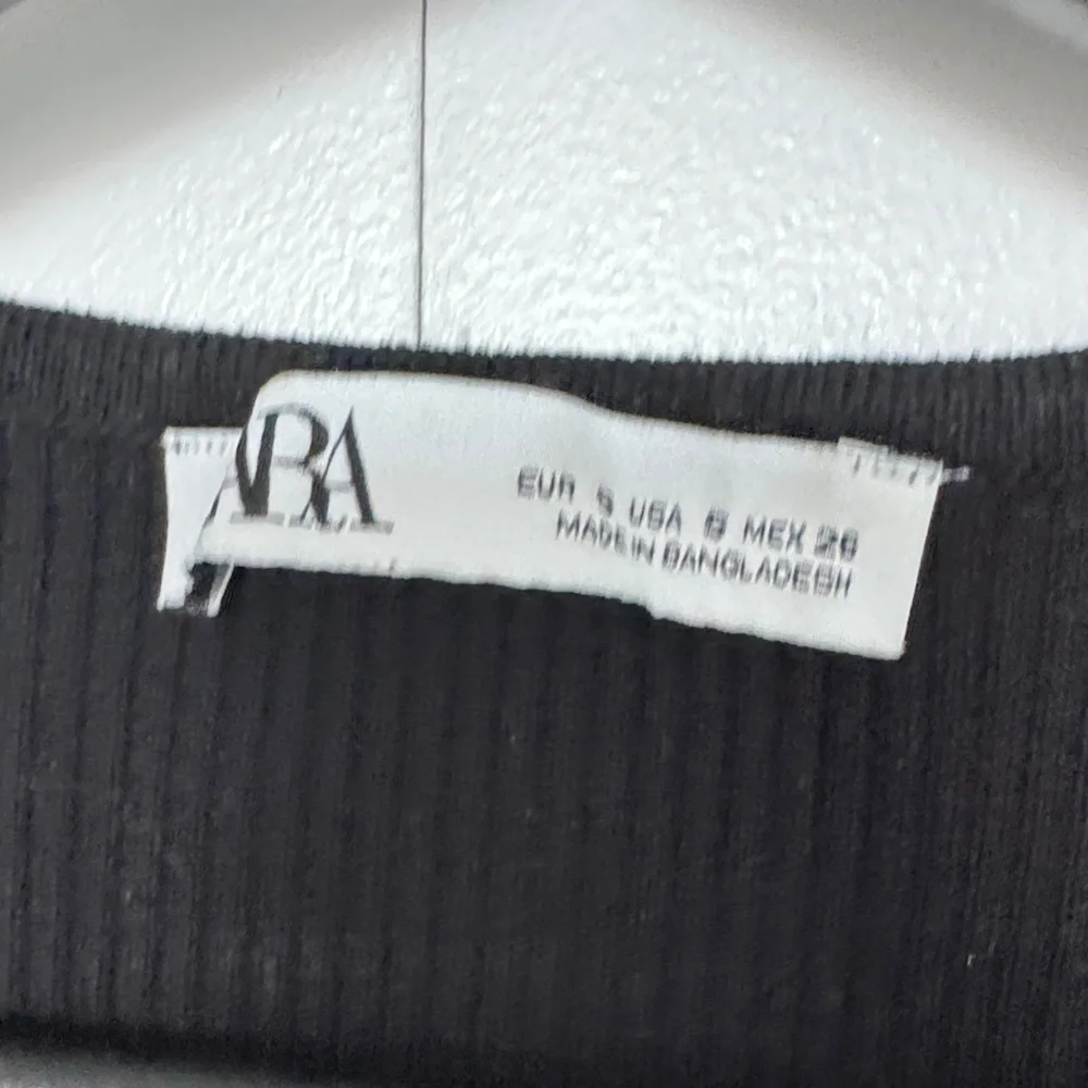 Zara Black Ribbed Cardigan - Picture 4 of 6